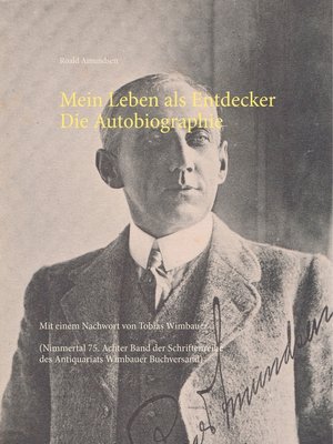 cover image of Mein Leben als Entdecker. Die Autobiographie